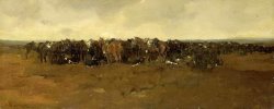 Cavalry at Repose by George Hendrik Breitner
