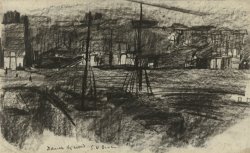 Damrak Bij Avond by George Hendrik Breitner