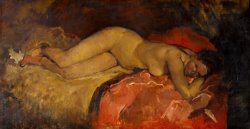 Reclining Nude 2 by George Hendrik Breitner