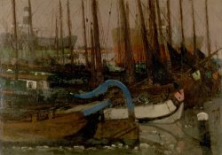 Ships in The Ice by George Hendrik Breitner
