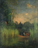 Dusk in The Rushes (alexandria Bay) by George Inness