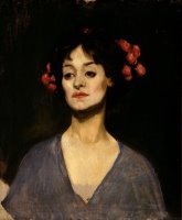Portrait of a Lady (the Dancer) by George Lambert