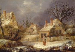 A Winter Landscape by George Smith