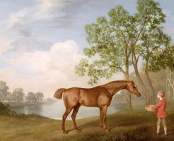 Pumpkin with a Stable-Lad by George Stubbs