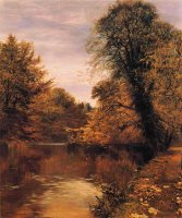 Leaves Are But The Wings on Which The Summer Flies by George Vicat Cole