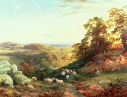 Watching the Flock by George Vicat Cole