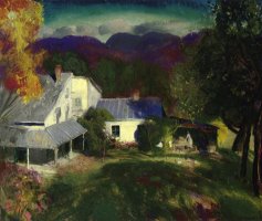 A Mountain Farm by George Wesley Bellows