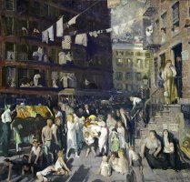 Cliff Dwellers by George Wesley Bellows