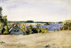 Gardiner's Bay From Sag Harbor by George Wesley Bellows