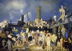 Riverfront No.1 by George Wesley Bellows