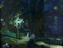 Summer Night, Riverside Drive by George Wesley Bellows
