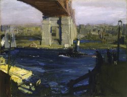 The Bridge, Blackwell’s Island by George Wesley Bellows
