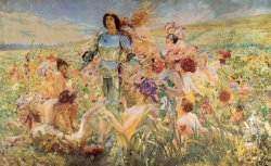 The Knight of The Flowers by Georges Antoine Rochegrosse