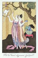 Have You Had A Good Dinner Jacquot? by Georges Barbier