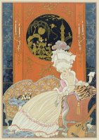 Illustration For 'fetes Galantes' by Georges Barbier