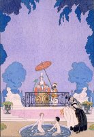 Illustration From A Book Of Fairy Tales by Georges Barbier