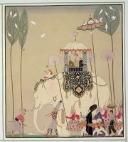 Imperial Procession by Georges Barbier