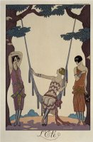 L Ete The Summer by Georges Barbier