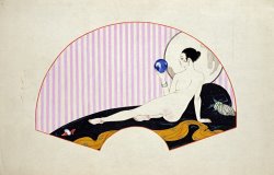 Odalisque with a Crystal Ball by Georges Barbier