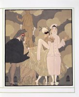 Surprise W C on Paper by Georges Barbier