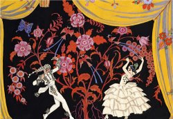 The Flamenco by Georges Barbier