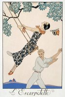 The Swing by Georges Barbier