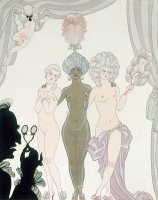 The Three Graces by Georges Barbier