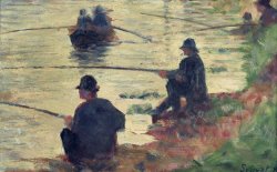 Anglers by Georges Pierre Seurat