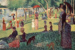 Study On La Grande Jatte by Georges Seurat