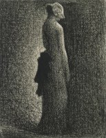 The Black Bow by Georges Seurat