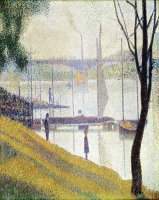 The Bridge at Courbevoie 1887 by Georges Seurat