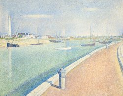 The Channel of Gravelines, Petit Fort Philippe by Georges Seurat
