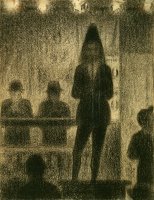 Trombonist by Georges Seurat