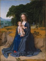 Rest on The Flight Into Egypt by Gerard David