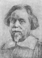 Portrait of a Man with a Moustache by Gian Lorenzo Bernini
