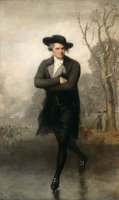 The Skater Portrait Of William Grant by Gilbert Stuart