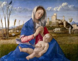 Madonna of The Meadow by Giovanni Bellini