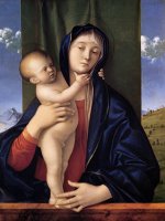 Madonna with The Child by Giovanni Bellini