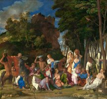 The Feast of The Gods by Giovanni Bellini