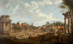 View of Rome by Giovanni Paolo Panini