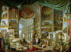 Gallery of Views of Ancient Rome by Giovanni Paolo Pannini