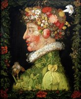 Spring, From a Series Depicting The Four Seasons by Giuseppe Arcimboldo
