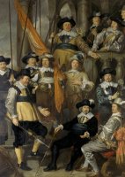 Company of Captain Albert Bas And Lieutenant Lucas Conyn, 1645 by Govaert Flinck