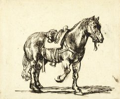 Paard Van De Barmhartige Samaritaan by Govaert Flinck
