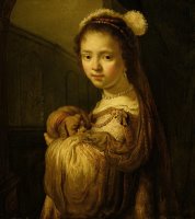 Picture of a Young Girl by Govaert Flinck