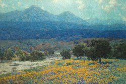 California Poppy Field by Granville Seymour Redmond