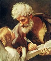 Saint Matthew by Guido Reni