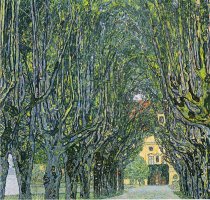 Avenue of Schloss Kammer Park by Gustav Klimt