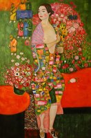Dancer by Gustav Klimt