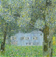 Farmhouse In Upper Austria by Gustav Klimt